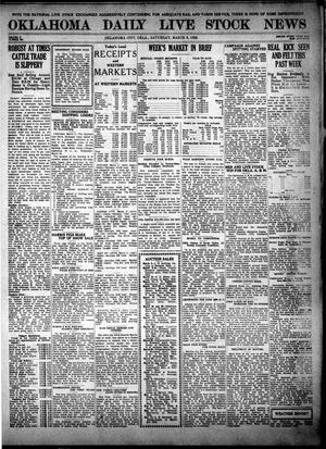 Oklahoma Daily Live Stock News (Oklahoma City, Okla.), Vol. 10, No. 204, Ed. 1 Saturday, March 6, 1920