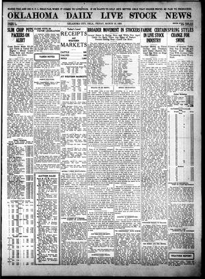Oklahoma Daily Live Stock News (Oklahoma City, Okla.), Vol. 10, No. 215, Ed. 1 Friday, March 19, 1920