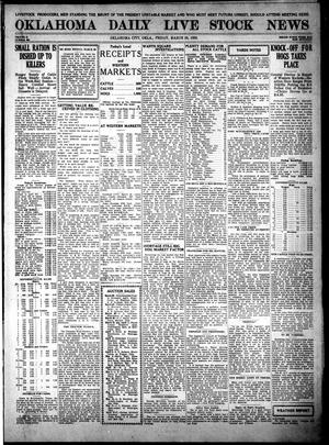 Oklahoma Daily Live Stock News (Oklahoma City, Okla.), Vol. 10, No. 221, Ed. 1 Friday, March 26, 1920