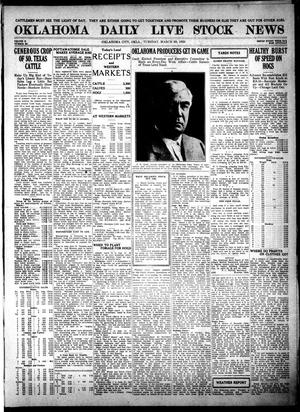Oklahoma Daily Live Stock News (Oklahoma City, Okla.), Vol. 10, No. 224, Ed. 1 Tuesday, March 30, 1920