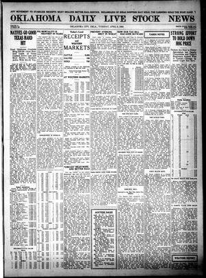 Oklahoma Daily Live Stock News (Oklahoma City, Okla.), Vol. 10, No. 230, Ed. 1 Tuesday, April 6, 1920