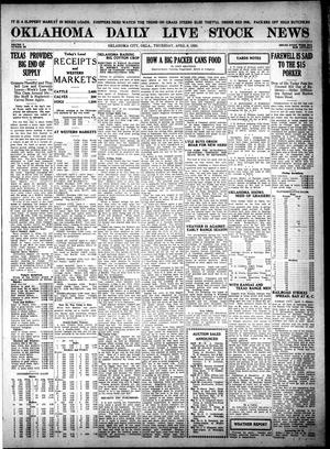 Oklahoma Daily Live Stock News (Oklahoma City, Okla.), Vol. 10, No. 232, Ed. 1 Thursday, April 8, 1920