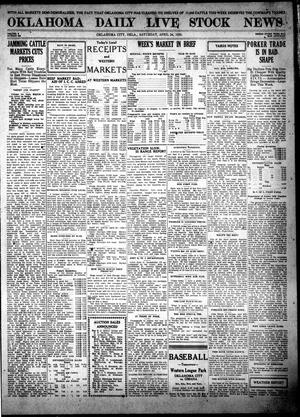 Oklahoma Daily Live Stock News (Oklahoma City, Okla.), Vol. 10, No. 246, Ed. 1 Saturday, April 24, 1920