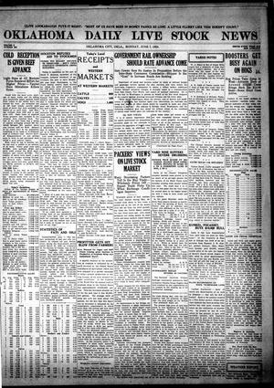 Oklahoma Daily Live Stock News (Oklahoma City, Okla.), Vol. 10, No. 283, Ed. 1 Monday, June 7, 1920
