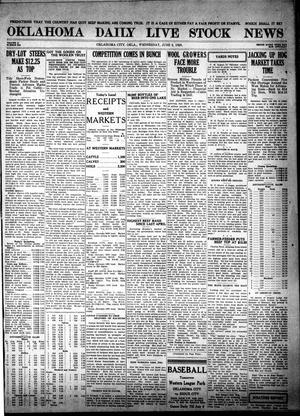 Oklahoma Daily Live Stock News (Oklahoma City, Okla.), Vol. 10, No. 285, Ed. 1 Wednesday, June 9, 1920