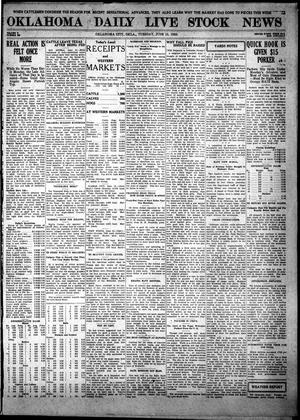 Oklahoma Daily Live Stock News (Oklahoma City, Okla.), Vol. 10, No. 290, Ed. 1 Tuesday, June 15, 1920
