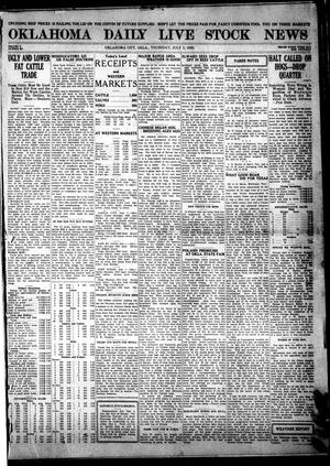 Oklahoma Daily Live Stock News (Oklahoma City, Okla.), Vol. 10, No. 304, Ed. 1 Thursday, July 1, 1920