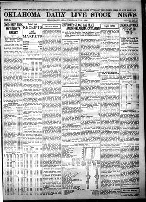 Oklahoma Daily Live Stock News (Oklahoma City, Okla.), Vol. 10, No. 308, Ed. 1 Wednesday, July 7, 1920