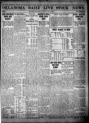 Oklahoma Daily Live Stock News (Oklahoma City, Okla.), Vol. 10, No. 311, Ed. 1 Saturday, July 10, 1920