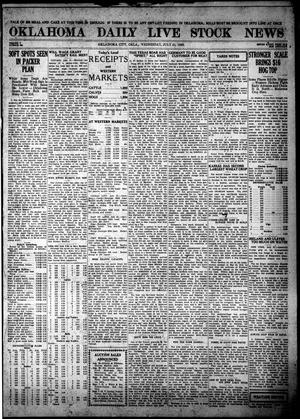 Oklahoma Daily Live Stock News (Oklahoma City, Okla.), Vol. 10, No. 320, Ed. 1 Wednesday, July 21, 1920