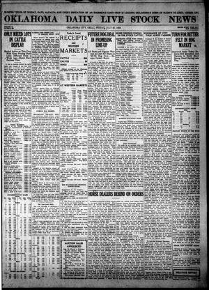 Oklahoma Daily Live Stock News (Oklahoma City, Okla.), Vol. 10, No. 322, Ed. 1 Friday, July 23, 1920