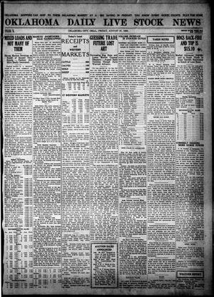 Oklahoma Daily Live Stock News (Oklahoma City, Okla.), Vol. 11, No. 10, Ed. 1 Friday, August 27, 1920
