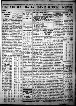 Oklahoma Daily Live Stock News (Oklahoma City, Okla.), Vol. 11, No. 20, Ed. 1 Wednesday, September 8, 1920