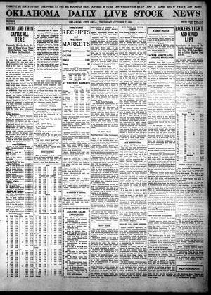 Oklahoma Daily Live Stock News (Oklahoma City, Okla.), Vol. 11, No. 45, Ed. 1 Thursday, October 7, 1920