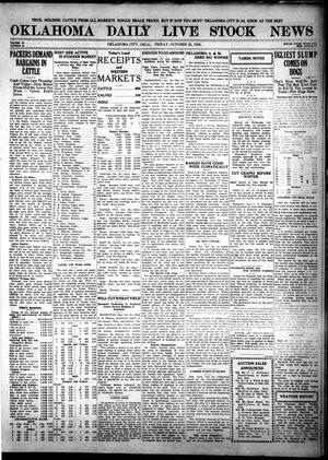 Oklahoma Daily Live Stock News (Oklahoma City, Okla.), Vol. 11, No. 58, Ed. 1 Friday, October 22, 1920