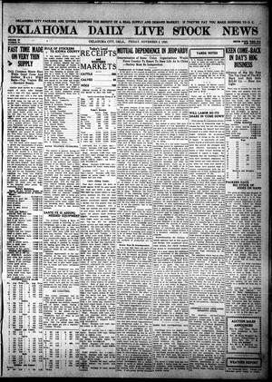 Oklahoma Daily Live Stock News (Oklahoma City, Okla.), Vol. 11, No. 70, Ed. 1 Friday, November 5, 1920