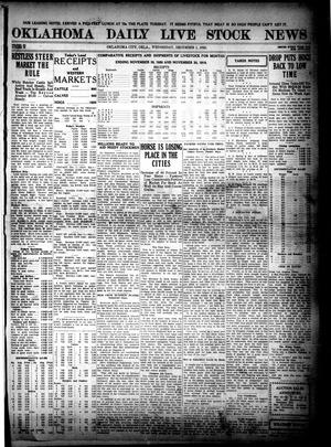Oklahoma Daily Live Stock News (Oklahoma City, Okla.), Vol. 11, No. 91, Ed. 1 Wednesday, December 1, 1920