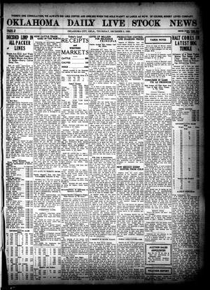Oklahoma Daily Live Stock News (Oklahoma City, Okla.), Vol. 11, No. 92, Ed. 1 Thursday, December 2, 1920