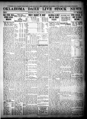 Oklahoma Daily Live Stock News (Oklahoma City, Okla.), Vol. 11, No. 94, Ed. 1 Saturday, December 4, 1920