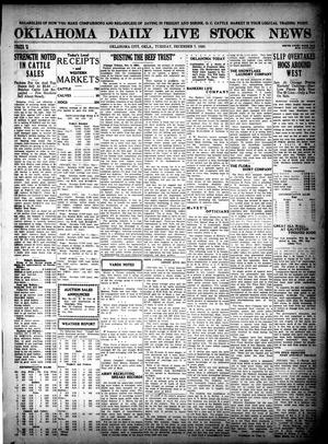 Oklahoma Daily Live Stock News (Oklahoma City, Okla.), Vol. 11, No. 96, Ed. 1 Tuesday, December 7, 1920