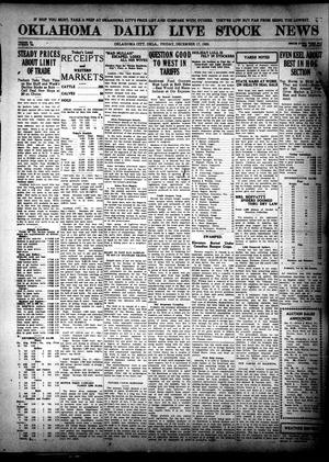 Oklahoma Daily Live Stock News (Oklahoma City, Okla.), Vol. 11, No. 105, Ed. 1 Friday, December 17, 1920