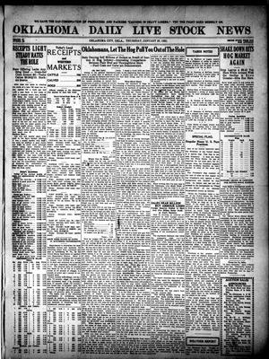 Oklahoma Daily Live Stock News (Oklahoma City, Okla.), Vol. 11, No. 132, Ed. 1 Thursday, January 20, 1921