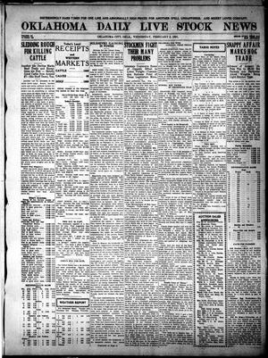 Oklahoma Daily Live Stock News (Oklahoma City, Okla.), Vol. 11, No. 143, Ed. 1 Wednesday, February 2, 1921