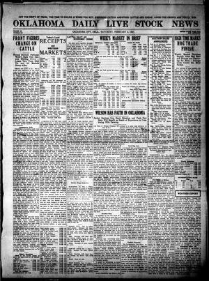 Oklahoma Daily Live Stock News (Oklahoma City, Okla.), Vol. 11, No. 146, Ed. 1 Saturday, February 5, 1921