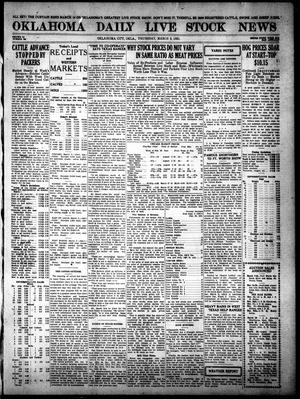 Oklahoma Daily Live Stock News (Oklahoma City, Okla.), Vol. 11, No. 168, Ed. 1 Thursday, March 3, 1921
