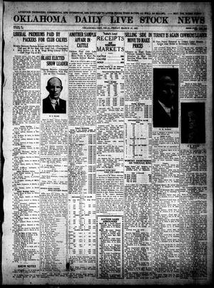 Oklahoma Daily Live Stock News (Oklahoma City, Okla.), Vol. 11, No. 181, Ed. 1 Friday, March 18, 1921