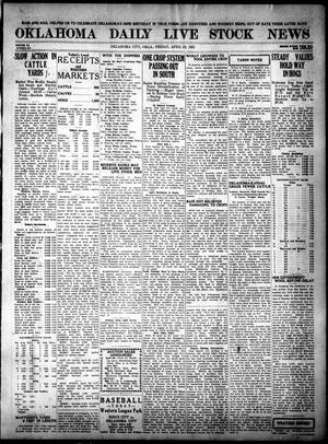 Oklahoma Daily Live Stock News (Oklahoma City, Okla.), Vol. 11, No. 211, Ed. 1 Friday, April 22, 1921