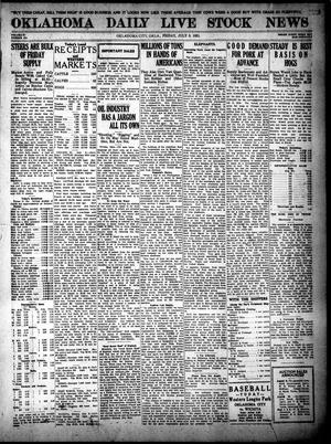 Oklahoma Daily Live Stock News (Oklahoma City, Okla.), Vol. 11, No. 274, Ed. 1 Friday, July 8, 1921