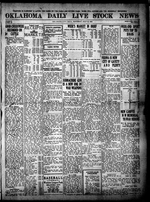 Oklahoma Daily Live Stock News (Oklahoma City, Okla.), Vol. 11, No. 281, Ed. 1 Saturday, July 16, 1921
