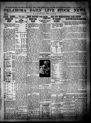 Oklahoma Daily Live Stock News (Oklahoma City, Okla.), Vol. 11, No. 286, Ed. 1 Friday, July 22, 1921