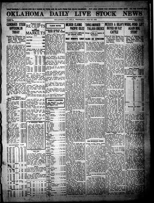 Oklahoma Daily Live Stock News (Oklahoma City, Okla.), Vol. 11, No. 290, Ed. 1 Wednesday, July 27, 1921