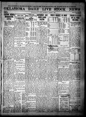 Oklahoma Daily Live Stock News (Oklahoma City, Okla.), Vol. 11, No. 299, Ed. 1 Saturday, August 6, 1921