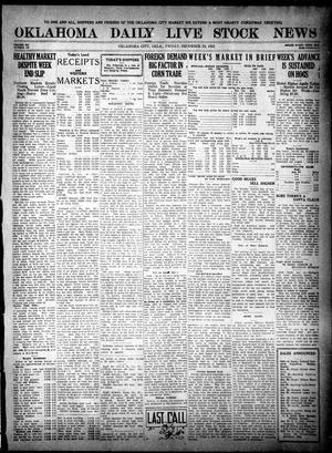 Oklahoma Daily Live Stock News (Oklahoma City, Okla.), Vol. 12, No. 110, Ed. 1 Friday, December 23, 1921