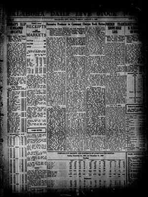 Oklahoma Daily Live Stock News (Oklahoma City, Okla.), Vol. 12, No. 118, Ed. 1 Tuesday, January 3, 1922