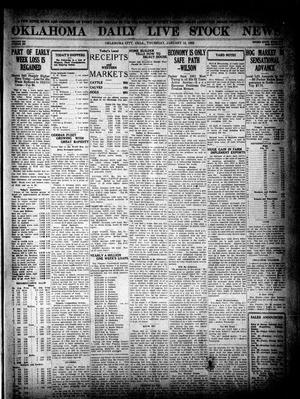 Oklahoma Daily Live Stock News (Oklahoma City, Okla.), Vol. 12, No. 126, Ed. 1 Thursday, January 12, 1922