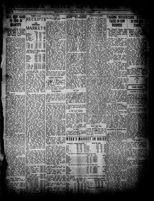 Oklahoma Daily Live Stock News (Oklahoma City, Okla.), Vol. 12, No. 146, Ed. 1 Saturday, February 4, 1922
