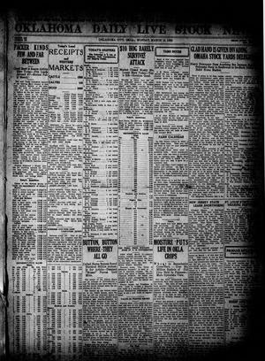 Oklahoma Daily Live Stock News (Oklahoma City, Okla.), Vol. 12, No. 176, Ed. 1 Monday, March 13, 1922