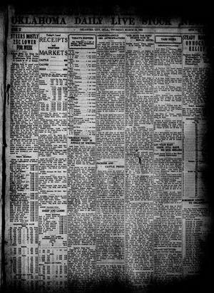 Oklahoma Daily Live Stock News (Oklahoma City, Okla.), Vol. 12, No. 179, Ed. 1 Thursday, March 16, 1922