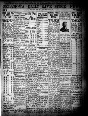 Oklahoma Daily Live Stock News (Oklahoma City, Okla.), Vol. 12, No. 186, Ed. 1 Friday, March 24, 1922