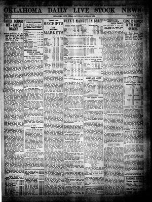 Oklahoma Daily Live Stock News (Oklahoma City, Okla.), Vol. 12, No. 205, Ed. 1 Saturday, April 15, 1922