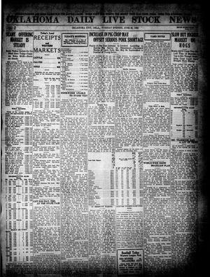 Oklahoma Daily Live Stock News (Oklahoma City, Okla.), Vol. 12, No. 261, Ed. 1 Tuesday, June 20, 1922