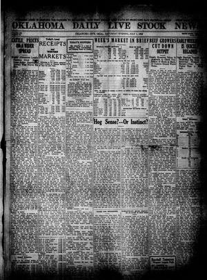 Oklahoma Daily Live Stock News (Oklahoma City, Okla.), Vol. 12, No. 271, Ed. 1 Saturday, July 1, 1922