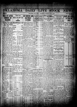 Oklahoma Daily Live Stock News (Oklahoma City, Okla.), Vol. 12, No. 274, Ed. 1 Wednesday, July 5, 1922
