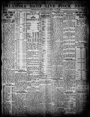 Oklahoma Daily Live Stock News (Oklahoma City, Okla.), Vol. 12, No. 290, Ed. 1 Monday, July 24, 1922