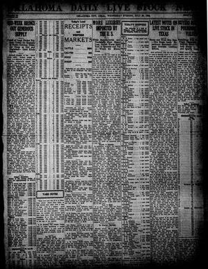 Oklahoma Daily Live Stock News (Oklahoma City, Okla.), Vol. 12, No. 292, Ed. 1 Wednesday, July 26, 1922