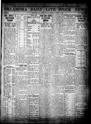 Oklahoma Daily Live Stock News (Oklahoma City, Okla.), Vol. 12, No. 304, Ed. 1 Thursday, August 10, 1922